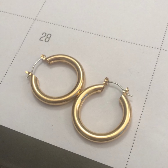 Princess Polly Jewelry - nwot princess polly gold hoops
